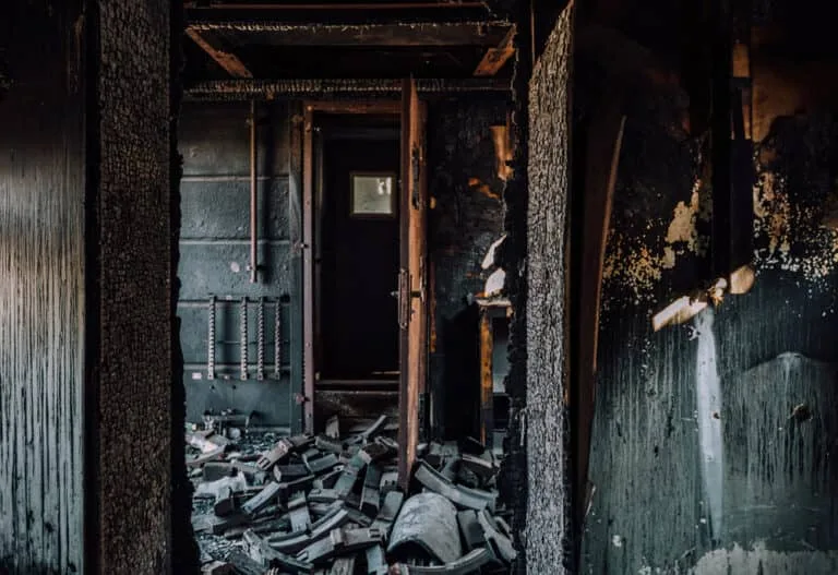 Fire Damage Bluespringservicearea
