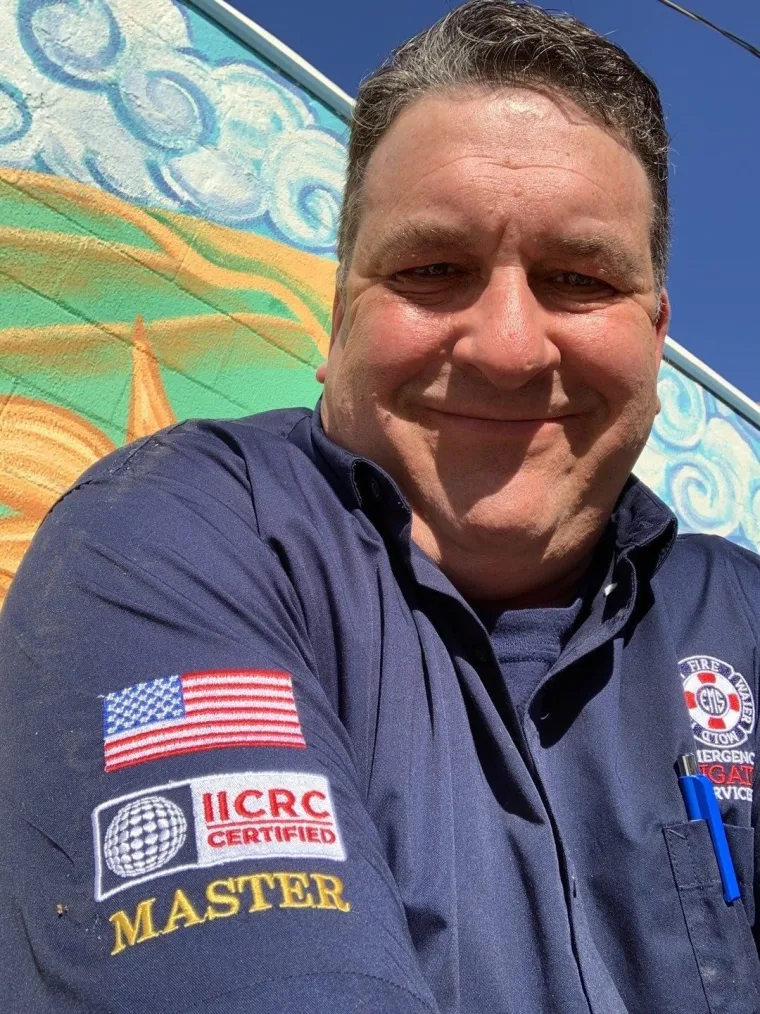 Eric Mann, Owner and Founder of Emergency Mitigation Services and IICRC Triple Master certified technician