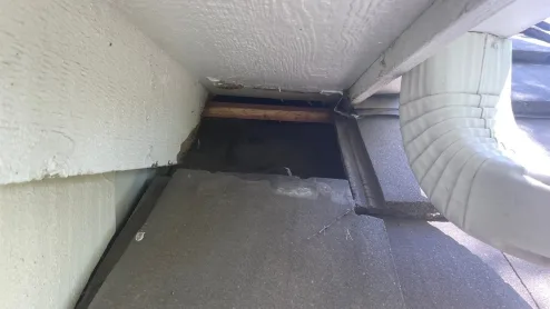 Slipped Tile Under South Soffit Jpg