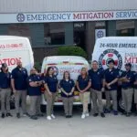 Emergency Mitigation Services team outside Lenexa, KS location
